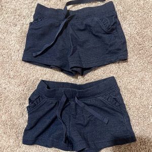 6 months denim shorts